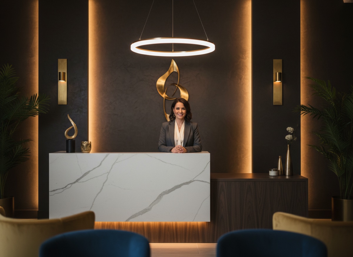 Med spa reception